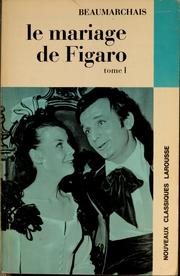 Cover of: Le Mariage de Figaro