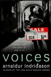 Cover of: Voices by Arnaldur Indriðason