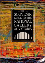 Cover of: The souvenir guide to the National Gallery of Victoria