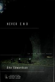Cover of: Never end: an Erik Winter novel