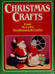 Cover of: Christmas crafts from McCall's needlework & crafts