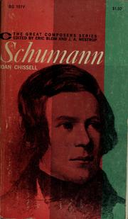 Cover of: Schumann by Joan Chissell, Joan Chissell