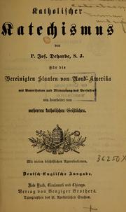 Cover of: Katholischer katechimus Deutsch-Englische ausg
