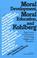 Cover of: Moral development, moral education, and Kohlberg