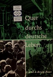 Cover of: Quer durchs deutsche Leben