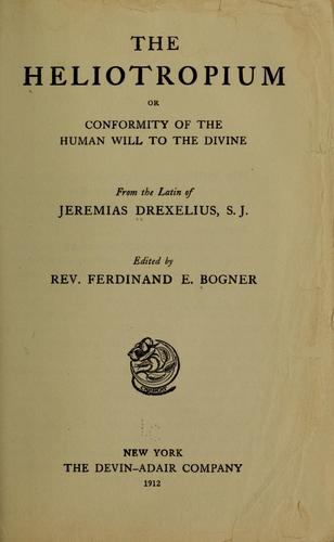 The heliotropium by Jeremias Drexel