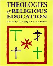 Cover of: Theologies of religious education