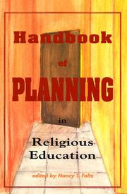 Cover of: Handbook of planning in religious education
