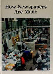 Cover of: How newspapers are made
