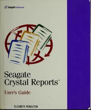 Cover of: Seagate Crystal ReportsTM 7 by 