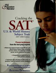 Cover of: Cracking the SAT U.S. and world history subject tests