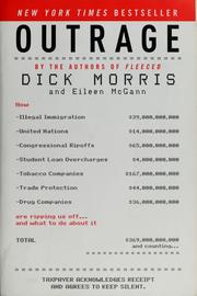 Cover of: Outrage by Dick Morris
