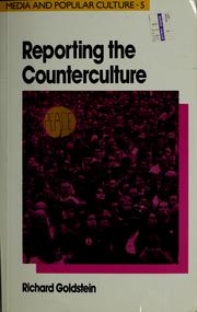 Cover of: Reporting the counterculture