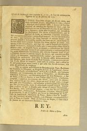 Cover of: Alvará de declaraçaõ dos capitulos 6, e 10, da Ley da cobrança dos quintos de 25 de Janeiro de 1755