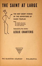Cover of: The Saint at large by Leslie Charteris