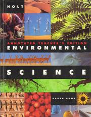 Holt Environmental Science by Karen Arms