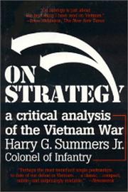 On strategy by Harry G. Summers