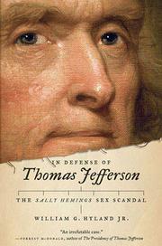 Cover of: In defense of Thomas Jefferson by William G. Hyland