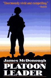 Cover of: Platoon Leader by James R. McDonough