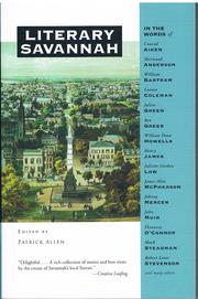 Literary Savannah (Literary Cities) by Patrick Allen