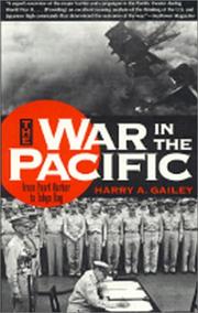 Cover of: War in the Pacific by Harry Gailey