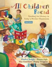 Cover of: All Children Read: teaching for literacy in today's diverse classrooms