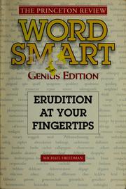 Cover of: Word smart genius edition
