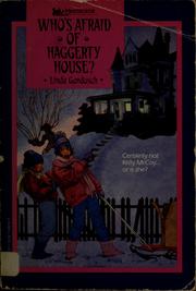 Cover of: Who's afraid of Haggerty house?