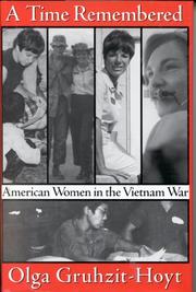 Cover of: A Time Remembered: American Women in the Vietnam War