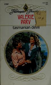 Cover of: Tasmanian devil by Valerie Parv