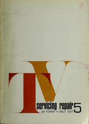 Cover of: Television servicing/repair