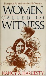 Cover of: Women called to witness by Nancy Hardesty