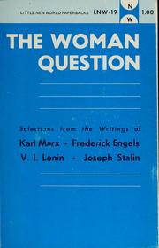 Cover of: The Woman question