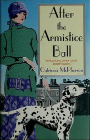 Cover of: After the Armistice Ball