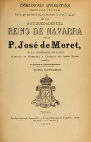Cover of: Anales del reino de Navarra by José de Moret, José de Moret