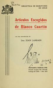 Cover of: Artículos escogidos