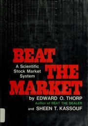Cover of: Beat the market by Edward O. Thorp