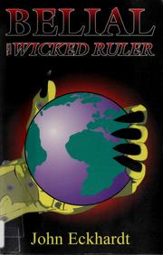 Cover of: Belial: the wicked ruler
