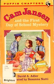 Cover of: Cam Jansen and the first day of school mystery by David A. Adler