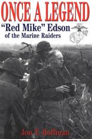 Cover of: Once a Legend: Red Mike Edson of the Marine Raiders