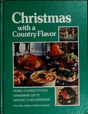 Cover of: Christmas with a country flavor by Rachel Martens