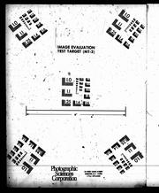 Cover of: Rapport sur les minéraux non-métalliques employés dans les industries manufacturières du Canada