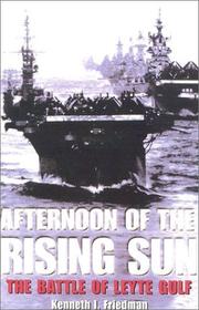 Cover of: Afternoon of the Rising Sun | Kenneth I. Friedman