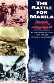 Cover of: Battle for Manila by Richard Connaughton, John Pimlott, Duncan Anderson