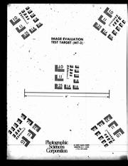 Cover of: Réponse (no. 102): lettre de l'Honorable ministre des chemins de fer et des canaux, Ottawa, en date du 3 mars, 1909