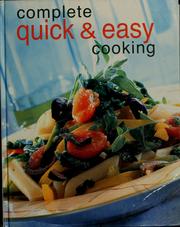 Front cover of Complete cookery by Unknown
