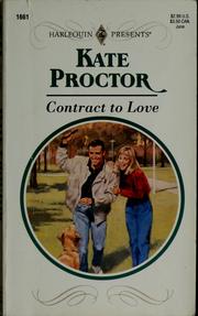 Cover of: Contract to love