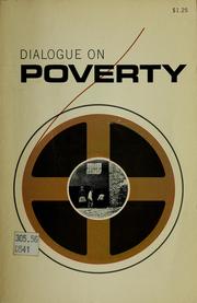 Cover of: Dialogue on poverty | Jacobs, Paul