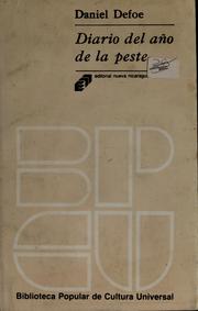 Cover of: Diario del año de la peste by Daniel Defoe