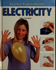 Cover of: Electricity